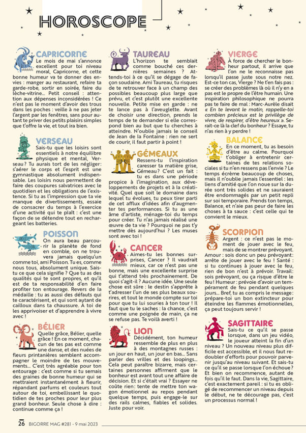 281 Horoscope